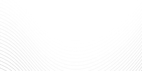 Flowing dots particles nice wave pattern halftone black and white background. Dot