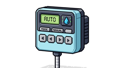 Digital Automatic Water Sprinkler Timer with LCD Display.