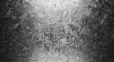 Rare-meteorite alloy of precious metals with a three-dimensional texture of the material.