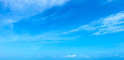 Blue sky background with tiny clouds, Blue sky background with tiny clouds