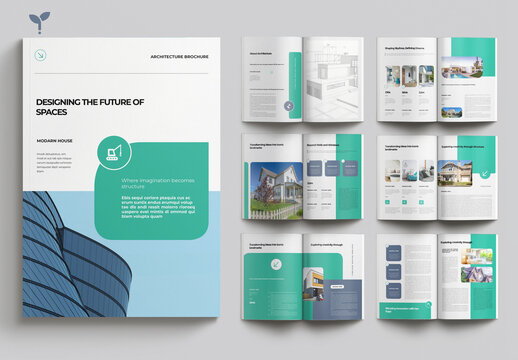 Modern Interior Portfolio Layout