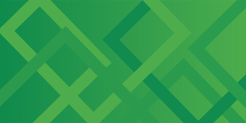 Green abstract background with geometric shapes gradient color for presentation design. Suit for business, corporate, institution, conference, party, festive, seminar, and talks.