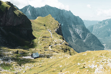 view from the top of the mountain