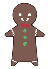 ジンジャーブレッドマン　ココア味