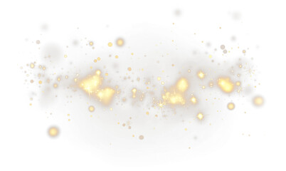 A stunning PNG overlay featuring transparent glowing dust, perfect for your holiday photo and festive designs.