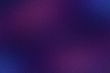 Deep Purple and Blue Gradient with Subtle Grain Texture Background abstract