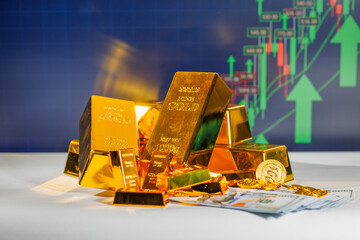 The sharp rise in gold prices signals a strong bullish market trend.