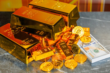 The increase in gold value reflects inflation and currency devaluation.