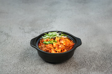 두부 돼지고기 된장짜글이를 촬영한 모습