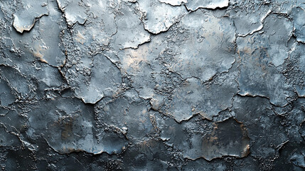 Gray textured surface with metallic appearance and depth Generative AI