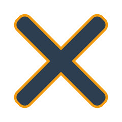 Fototapeta premium CLOSE-ICON