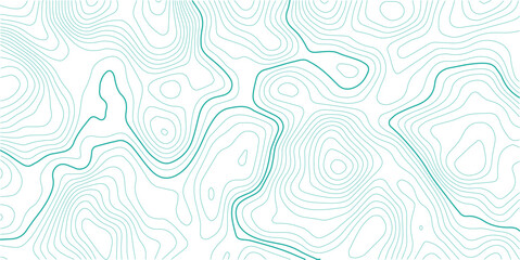 Topographic map background geographic line map with elevation assignments. Modern design with White background with topographic wavy pattern design.