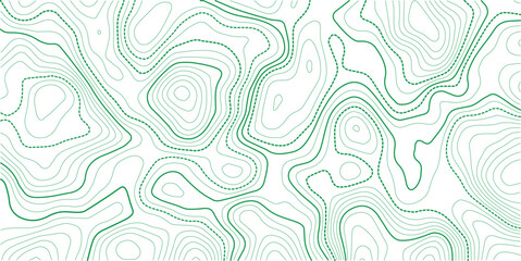 Topographic map pattern background vector. Abstract mountain terrain map background with abstract shape line texture. Use for template, wallpaper, web vector illustration. 