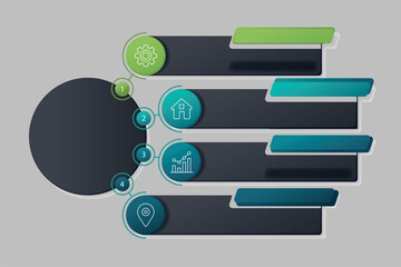 Modern Business Infographic Template Design