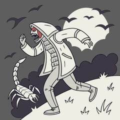 Graphic Resources for halloween party or horror design