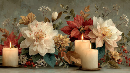 candles and flowers, Twilight Celebration