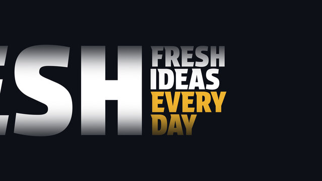 Motion Kinetic Typography