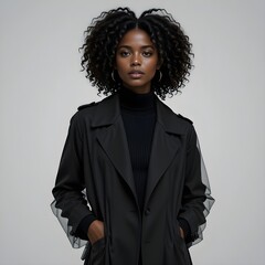 autumn clothes, sensuous fashion, autumn clothes model, warm feeling clothing coordination, AI Generative