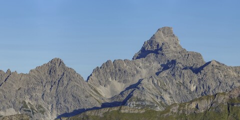 Mountain Panorama From The Koblathenweg