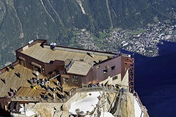 Aiguille Midi Mountain Station Viewing