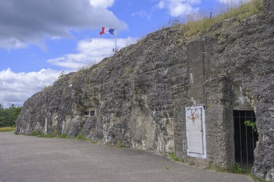 Fort de Vaux from the 1st World War, Douaumont, D&eacute;partement Meuse, France