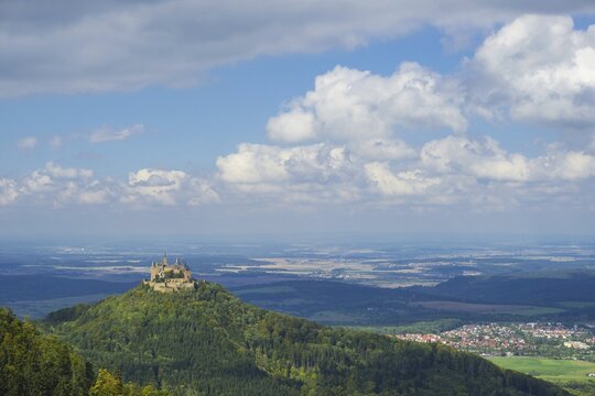 Hohenzollern Castle, Zollernalbkreis, Swabian Alb, Baden-Wuerttemberg, Germany