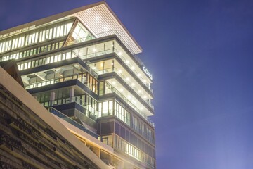 Commercial law firm Görg, at the Lanxess Tower, Deutz, Cologne, North Rhine-Westphalia, Germany