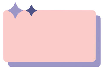 Note Card with Decorative Stars 2