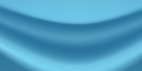 Obraz premium Blue navy studio room. Limbo dark background. Aesthetic Abstract 3d backdrop for product presentation. Minimal wall scene. Showcase, promotion display. Vector stage mockup illustration