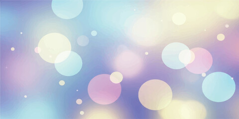 Pastel bokeh lights background soft and dreamy perfect for adding a touch of magic to your designs