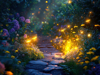 Close-Up of a Butterfly on a Colorful Tulip in Full Bloom