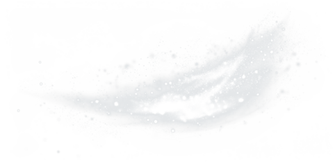 Soft white PNG overlay with delicate swirling patterns and sparkling particles, ideal for enhancing designs, backgrounds, and creative projects with a dreamy aesthetic and ethereal quality