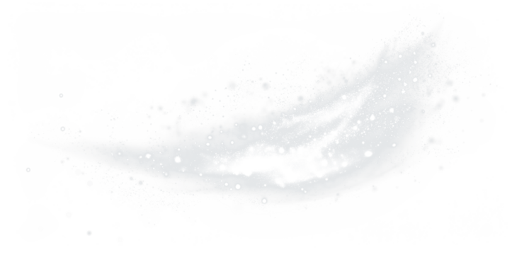 Soft white PNG overlay with delicate swirling patterns and sparkling particles, ideal for enhancing designs, backgrounds, and creative projects with a dreamy aesthetic and ethereal quality