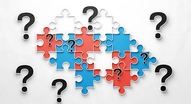 Puzzle Pieces - Assembling the Big Picture with Questions.
