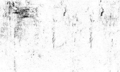 Abstract grunge texture with dark smudges and scratches on a transparent background, representing decay and imperfection