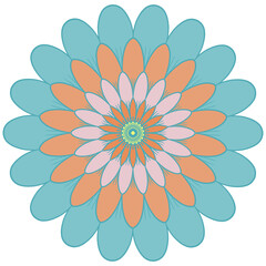 Fototapeta premium abstract floral vector