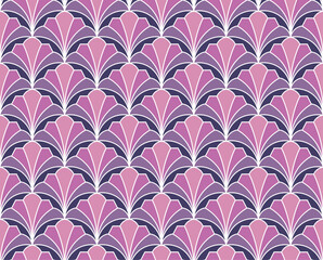 Seamless art deco abstract pattern. Geometric modern background. Vector illustration.