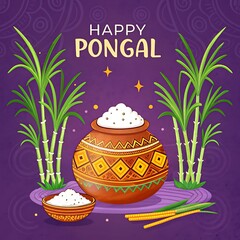Happy Pongal Background