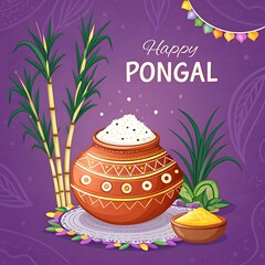 Happy Pongal Background