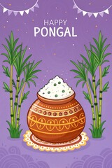 Happy Pongal Background