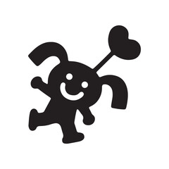  Minimal Panda Children Silhouettes: Simple Cute World Day Vector Graphic Art.