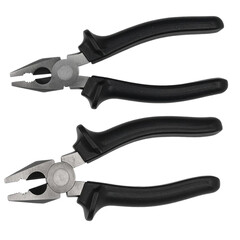Obraz premium A pair of pliers, isolated transparent background