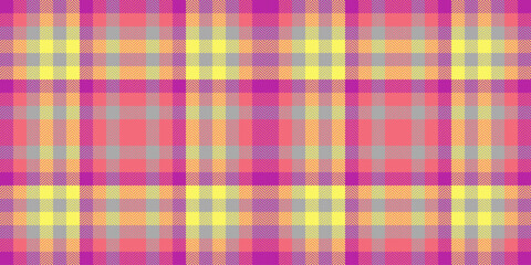 Size texture textile fabric, bathroom pattern plaid vector. Premium seamless check tartan background in dark gray and red colors.