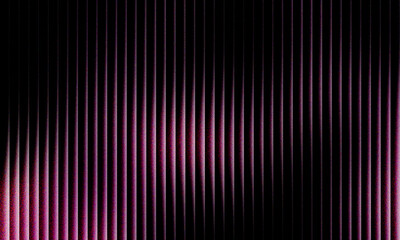 Abstract Vertical Pink and Black Lines with Gradient Wave and Light Motion