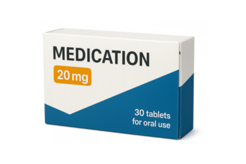 Medication box 20 mg 30 tablets for oral use