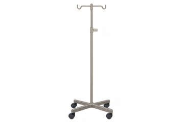 Medical iv stand providing healthcare treatment equipment