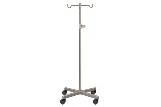 Medical iv stand providing healthcare treatment equipment