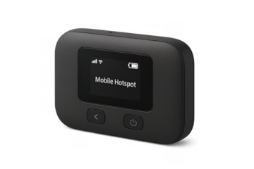 Portable mobile hotspot device providing wireless internet connectivity