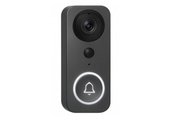 Smart video doorbell securing home with technology