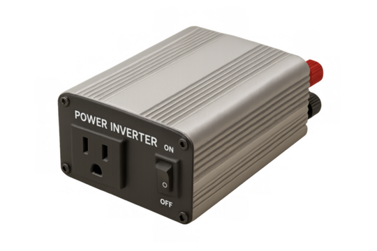 Power inverter device converting dc to ac electricity